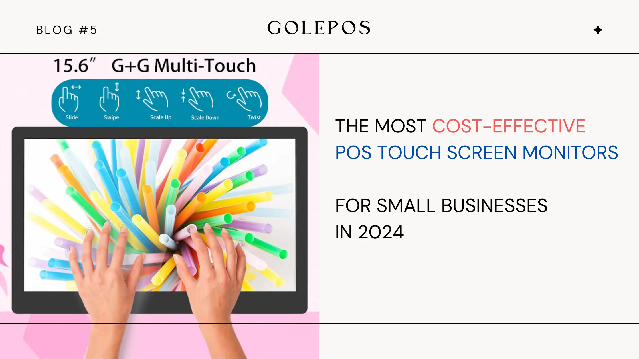 2024 The Most Cost-Effective POS Touch Screen Monitors for Small Businesses